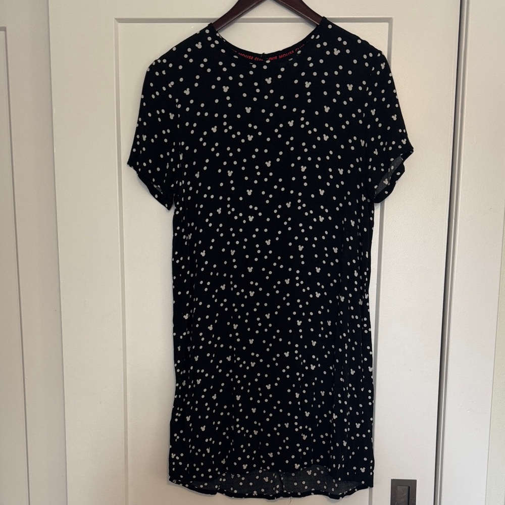 Disney Black and White Polka Dot Maxi Dress